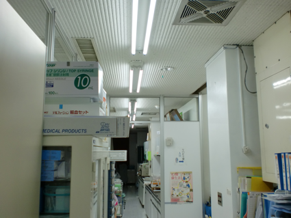 診察室バックヤード